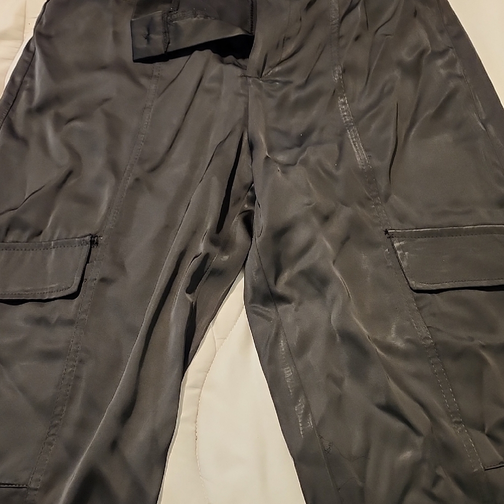 Sofia by Sofia Vergara Men's Charcoal Cargo Pants